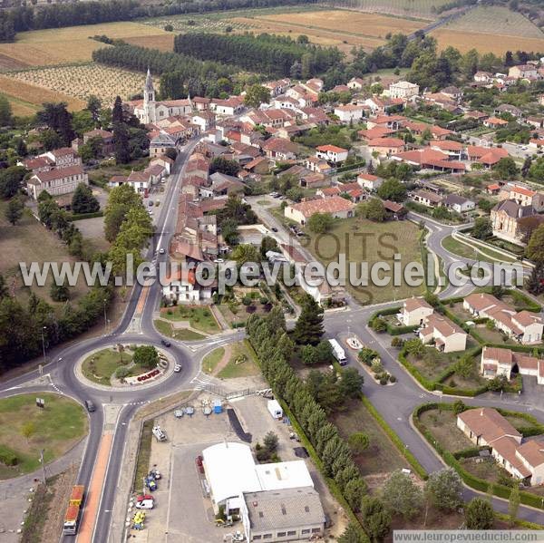 Photo aérienne de Golfech