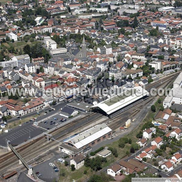 Photo aérienne de Aurillac