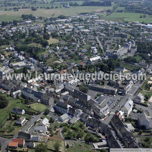 Photo aérienne de Mauriac