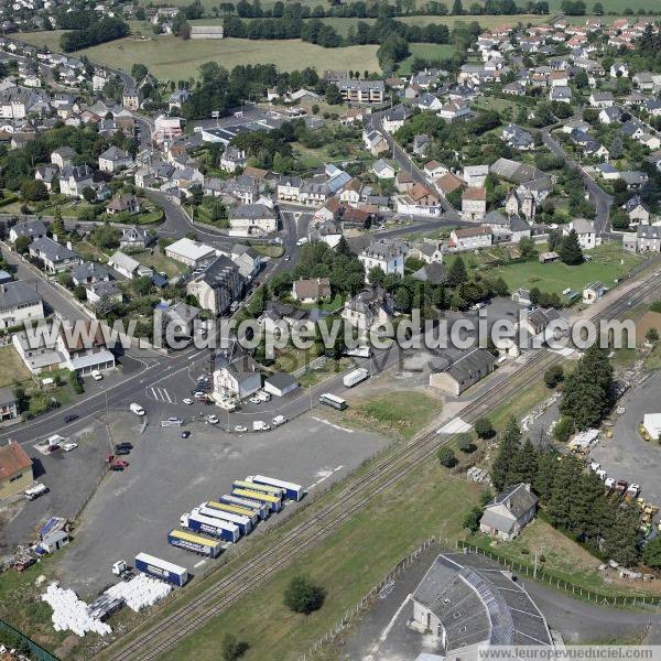 Photo aérienne de Mauriac