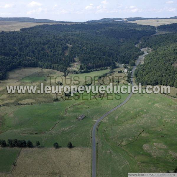 Photo aérienne de Saint-Urcize