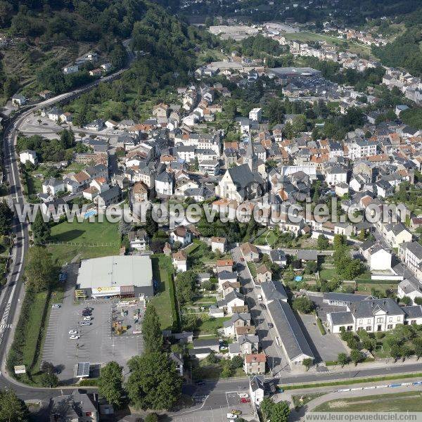 Photo aérienne de Bort-les-Orgues