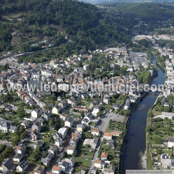 Photo aérienne de Bort-les-Orgues