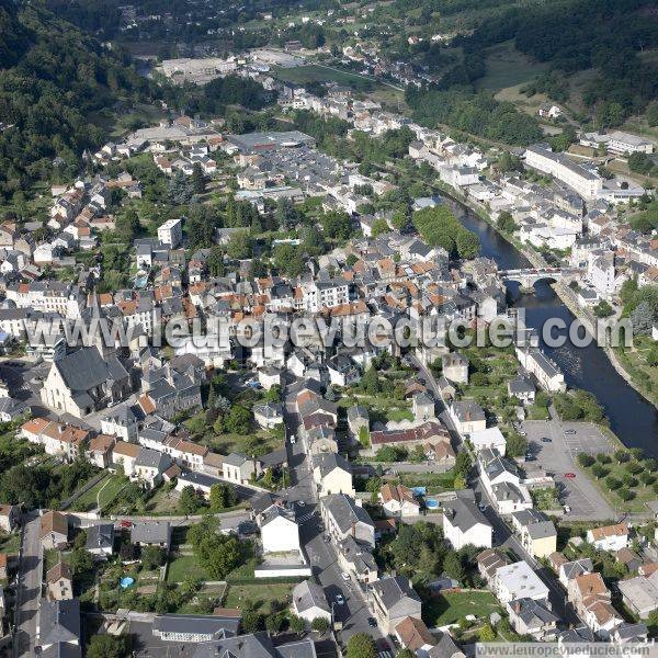 Photo aérienne de Bort-les-Orgues