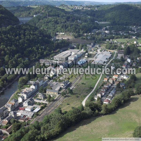 Photo aérienne de Bort-les-Orgues