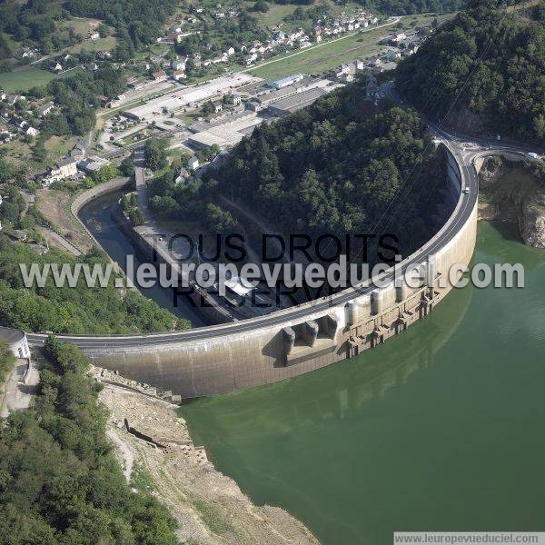 Photo aérienne de Bort-les-Orgues