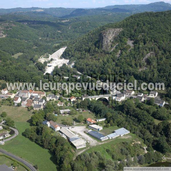 Photo aérienne de Bort-les-Orgues