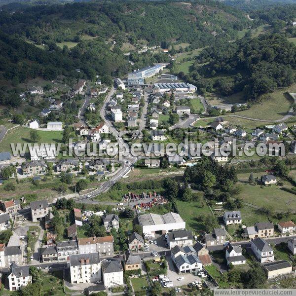 Photo aérienne de Bort-les-Orgues