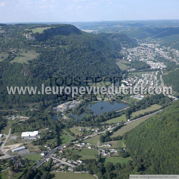 Photo aérienne de Bort-les-Orgues