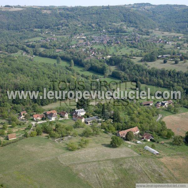 Photo aérienne de Collonges-la-Rouge