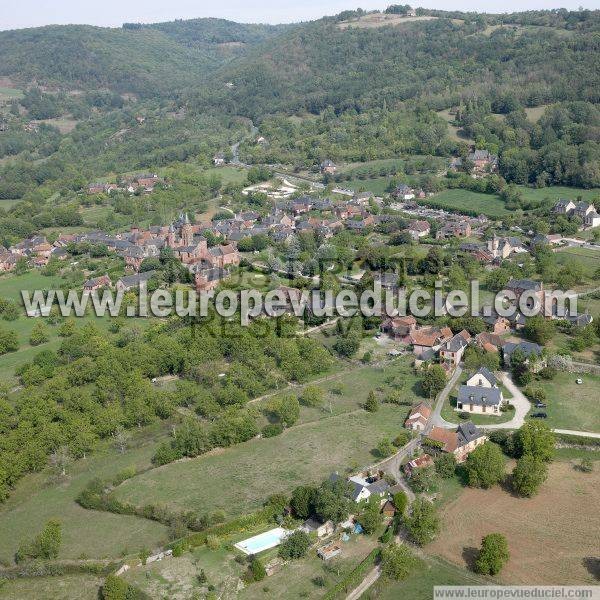 Photo aérienne de Collonges-la-Rouge