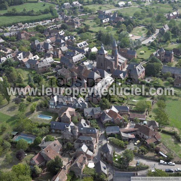 Photo aérienne de Collonges-la-Rouge