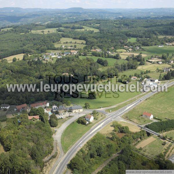 Photo aérienne de Gimel-les-Cascades