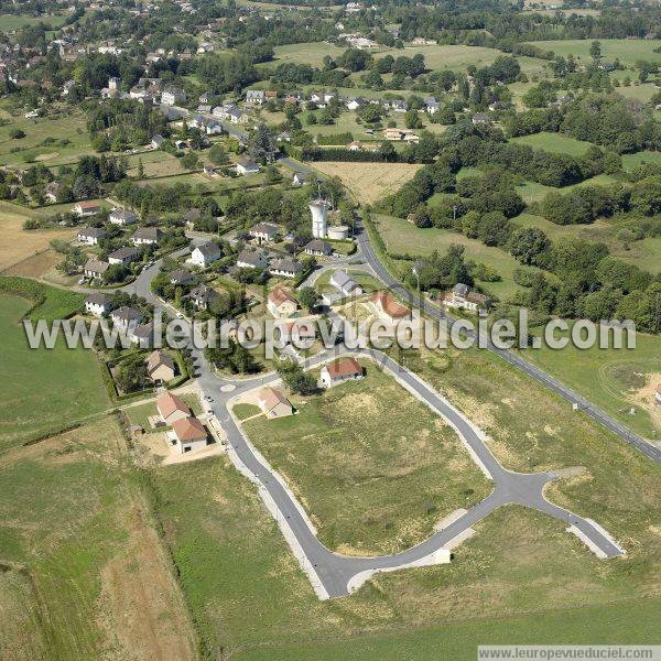 Photo aérienne de Lubersac