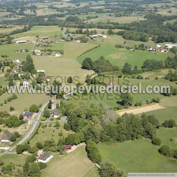 Photo aérienne de Lubersac