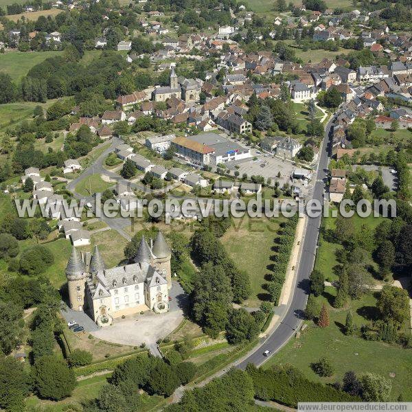 Photo aérienne de Lubersac