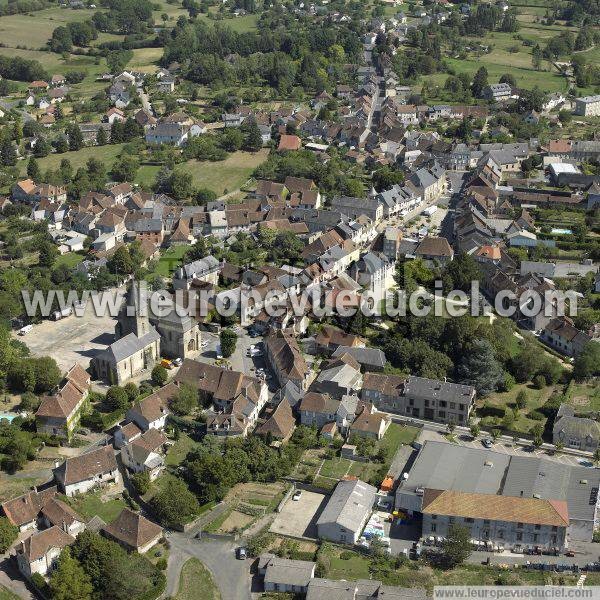 Photo aérienne de Lubersac