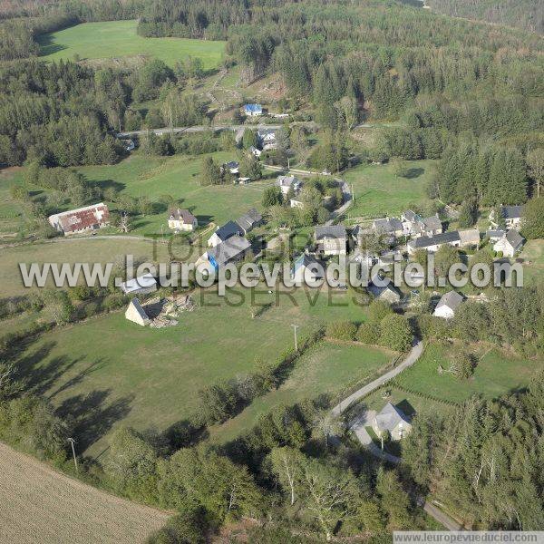 Photo aérienne de Marcillac-la-Croisille