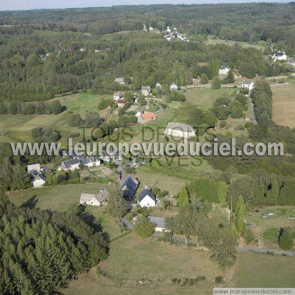 Photo aérienne de Marcillac-la-Croisille