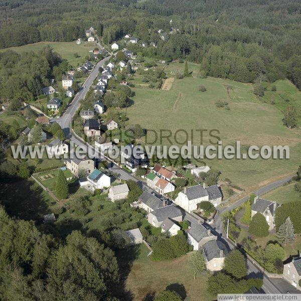 Photo aérienne de Marcillac-la-Croisille