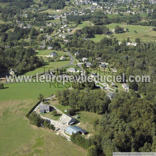 Photo aérienne de Treignac