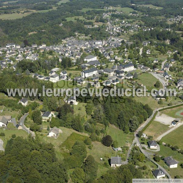 Photo aérienne de Treignac