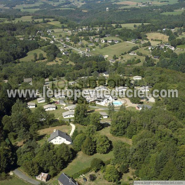 Photo aérienne de Treignac