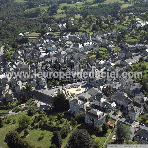 Photo aérienne de Treignac