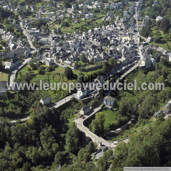 Photo aérienne de Treignac