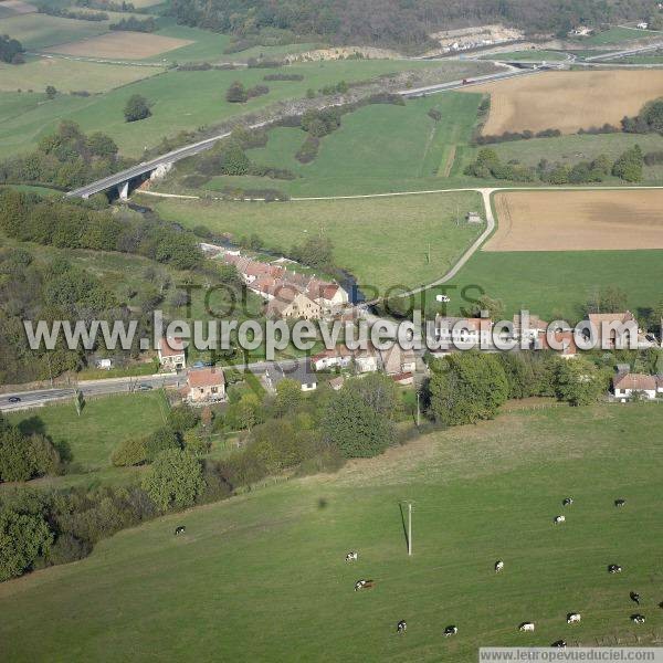 Photo aérienne de Hricourt