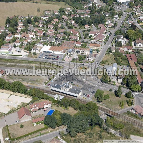 Photo aérienne de Luxeuil-les-Bains