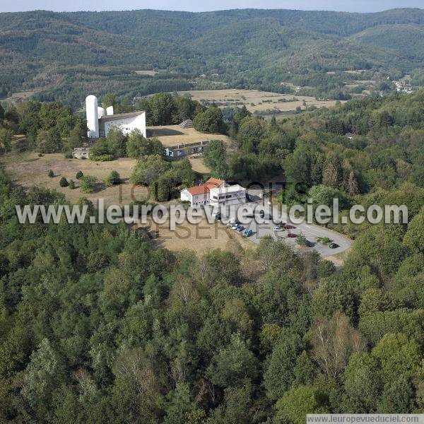 Photo aérienne de Ronchamp