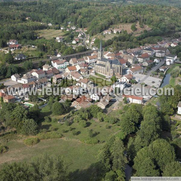 Photo aérienne de Ronchamp