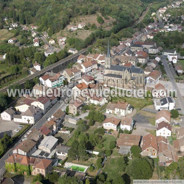 Photo aérienne de Ronchamp