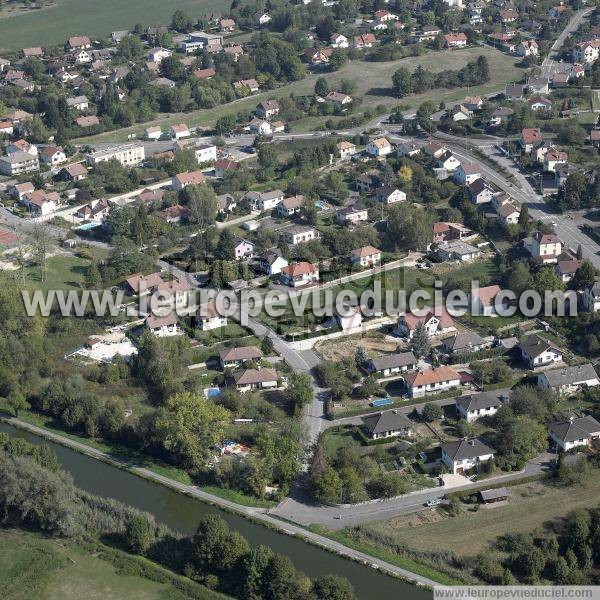 Photo aérienne de Courcelles-ls-Montbliard