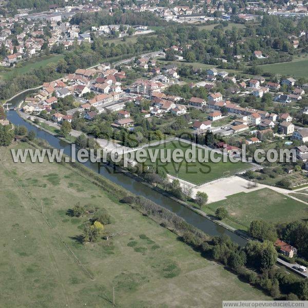 Photo aérienne de Courcelles-ls-Montbliard