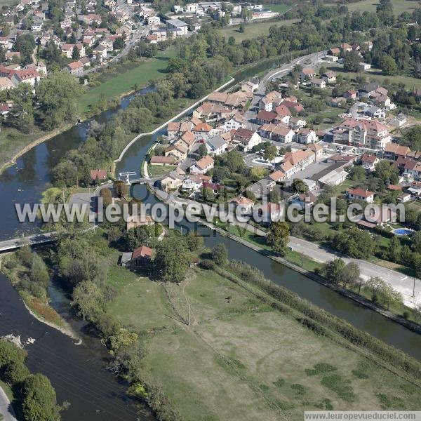 Photo aérienne de Courcelles-ls-Montbliard