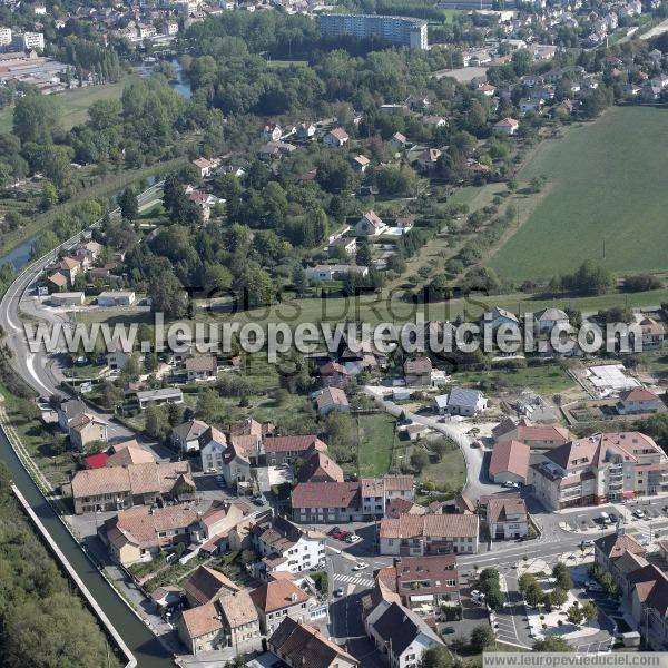 Photo aérienne de Courcelles-ls-Montbliard