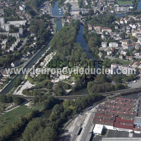 Photo aérienne de Montbliard