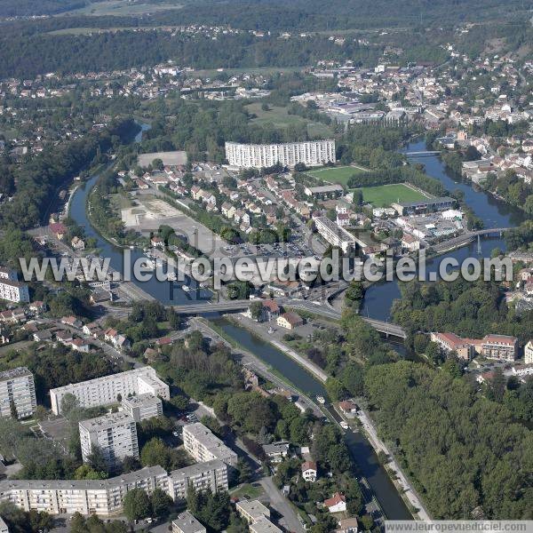 Photo aérienne de Montbliard