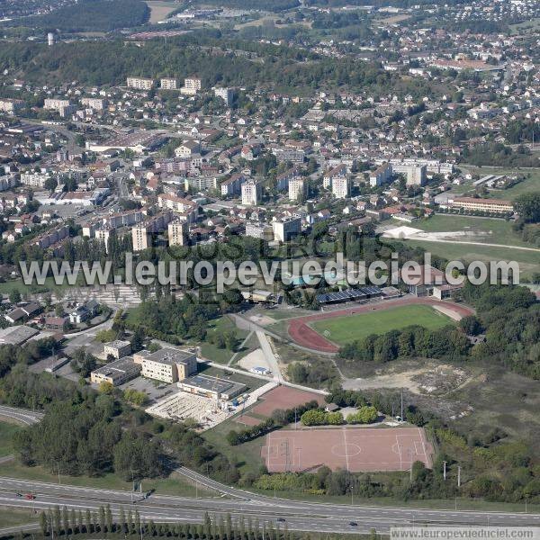 Photo aérienne de Sochaux