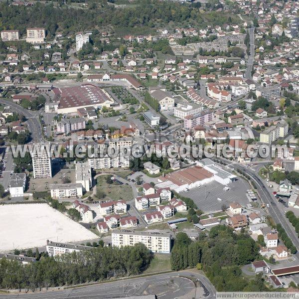 Photo aérienne de Sochaux