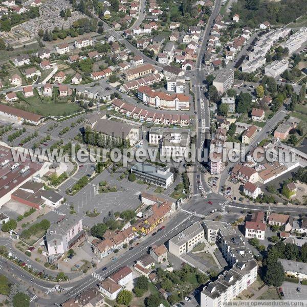 Photo aérienne de Sochaux