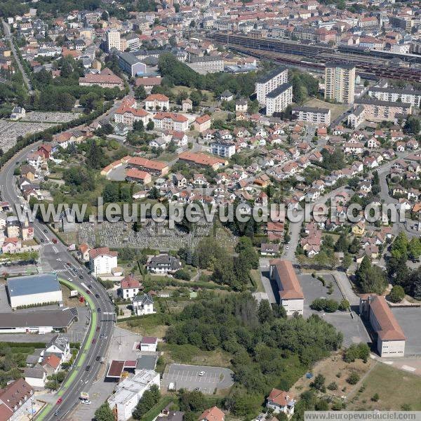 Photo aérienne de Belfort