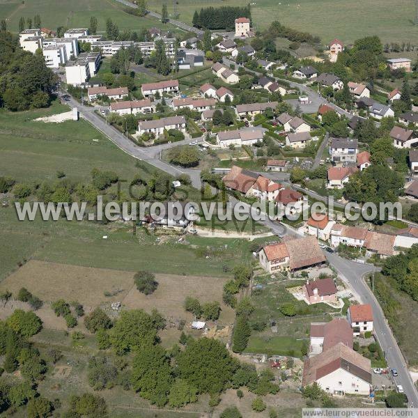 Photo aérienne de Bourogne