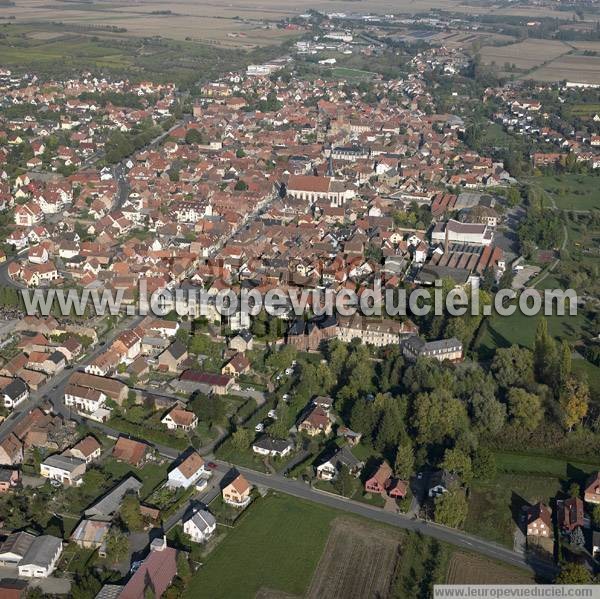 Photo aérienne de Rosheim