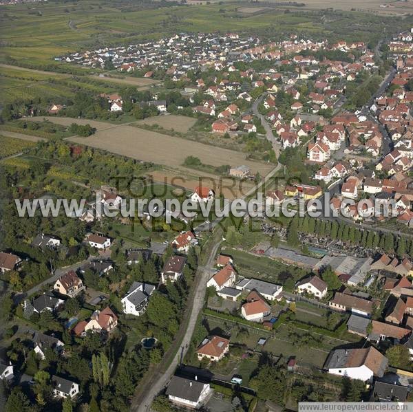 Photo aérienne de Rosheim