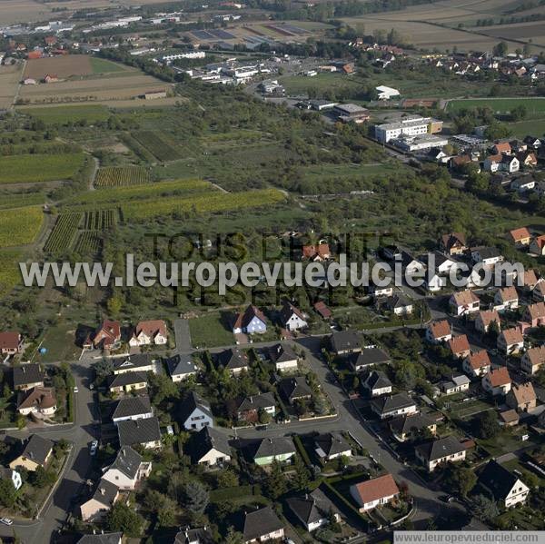 Photo aérienne de Rosheim