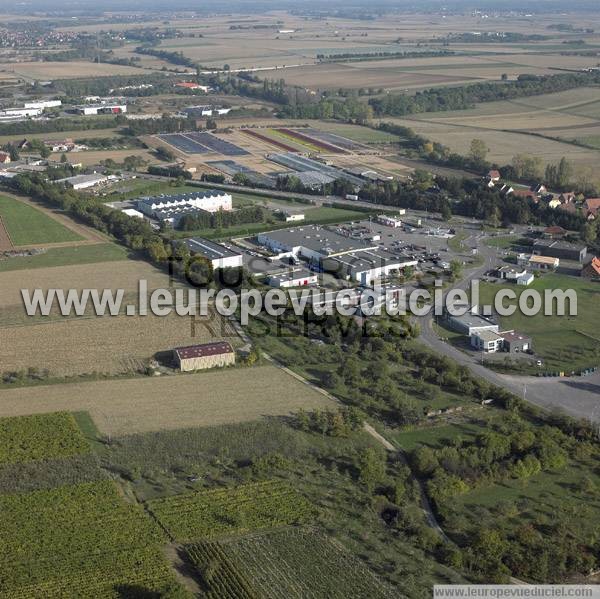 Photo aérienne de Rosheim