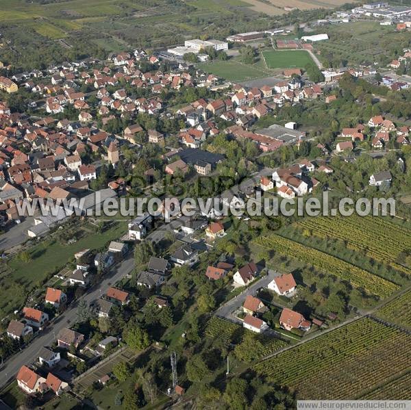 Photo aérienne de Rosheim